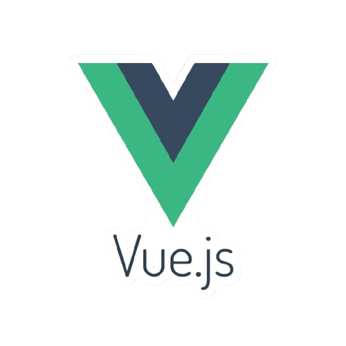 Logotipo do VueJs sobre fundo preto